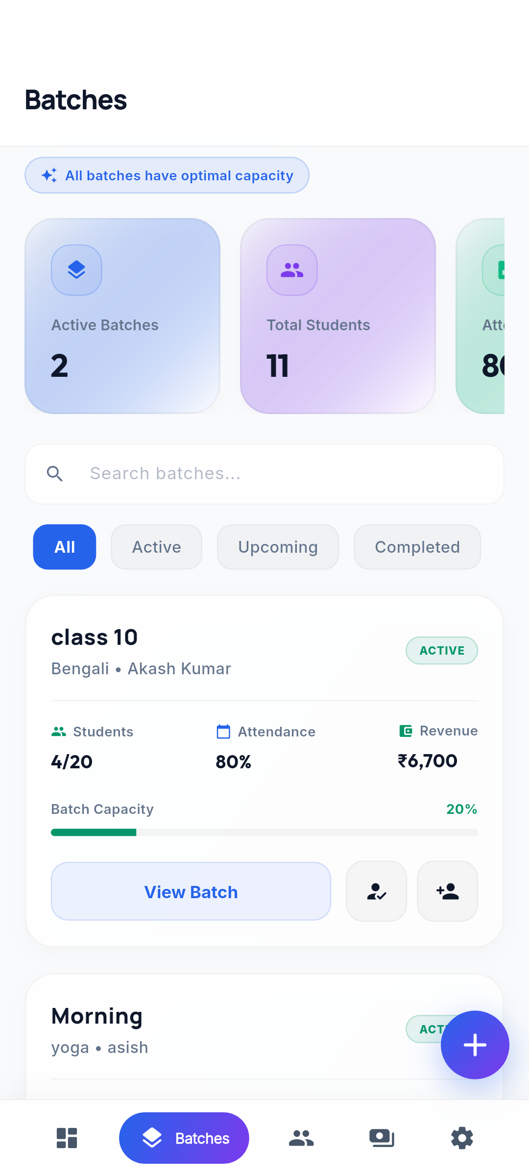 Batch Structure & Slabs